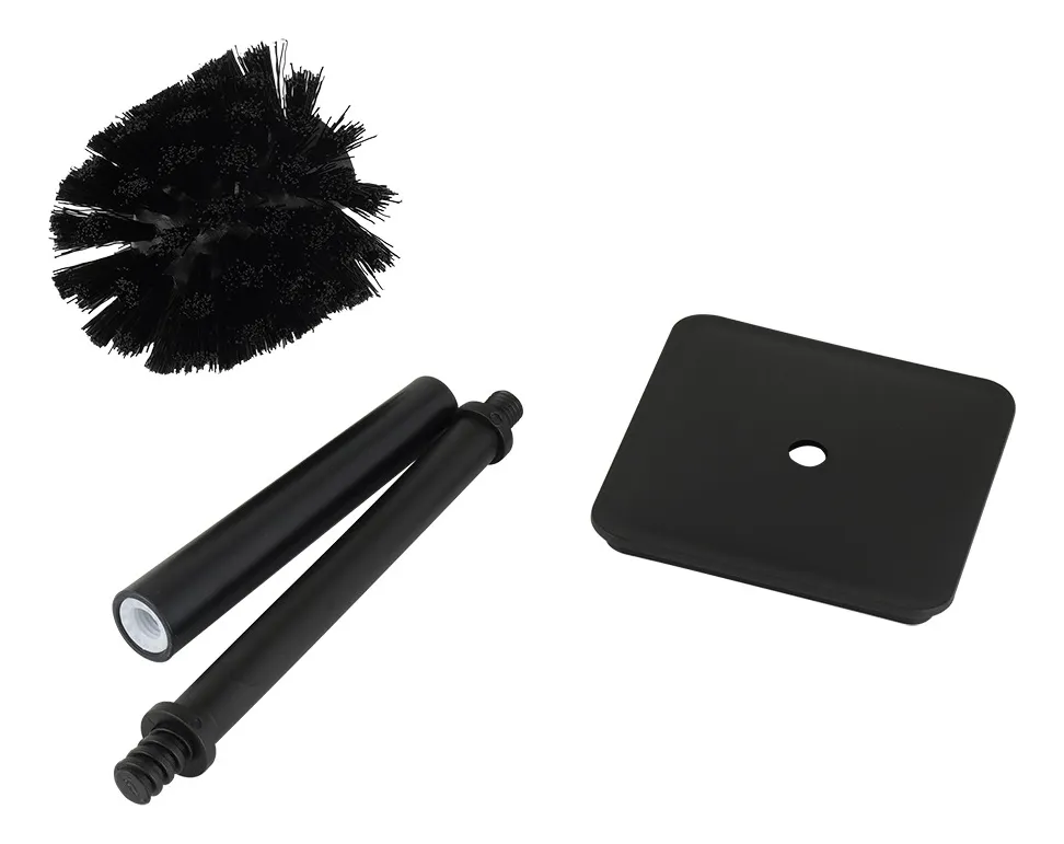 Combo Cesto Tacho Residuos 5 Lt + Cepillo Negro Mate Premium - Imagen 5