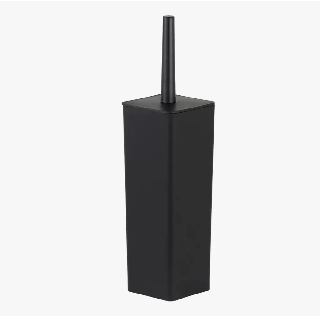 Combo Cesto Tacho Residuos 5 Lt + Cepillo Negro Mate Premium - Imagen 4