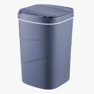 Tacho Basura Residuos 9 Lts Cesto Con Sensor Automatico Gris