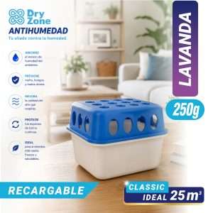 Antihumedad Dry Zone Classic Lavanda Aparato + Pastilla 250g